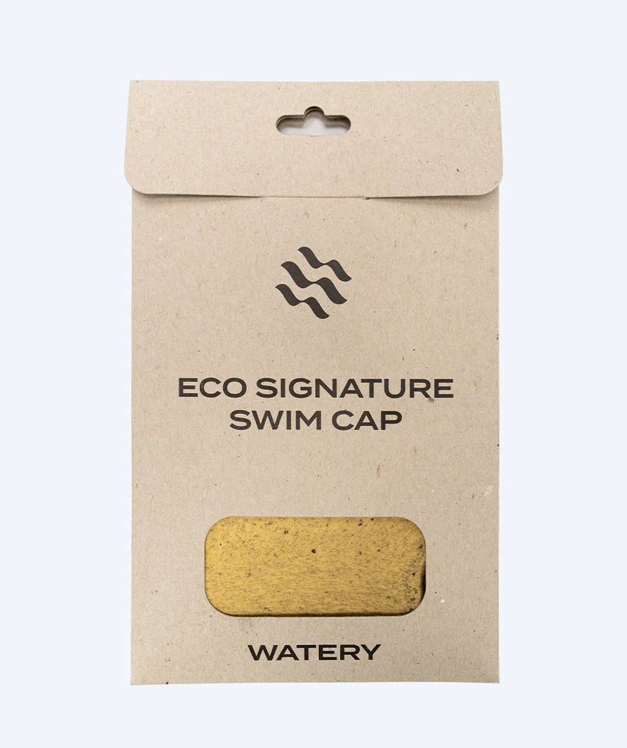 Watery badehætte - Eco Signature - Guld (30% genanvendt)