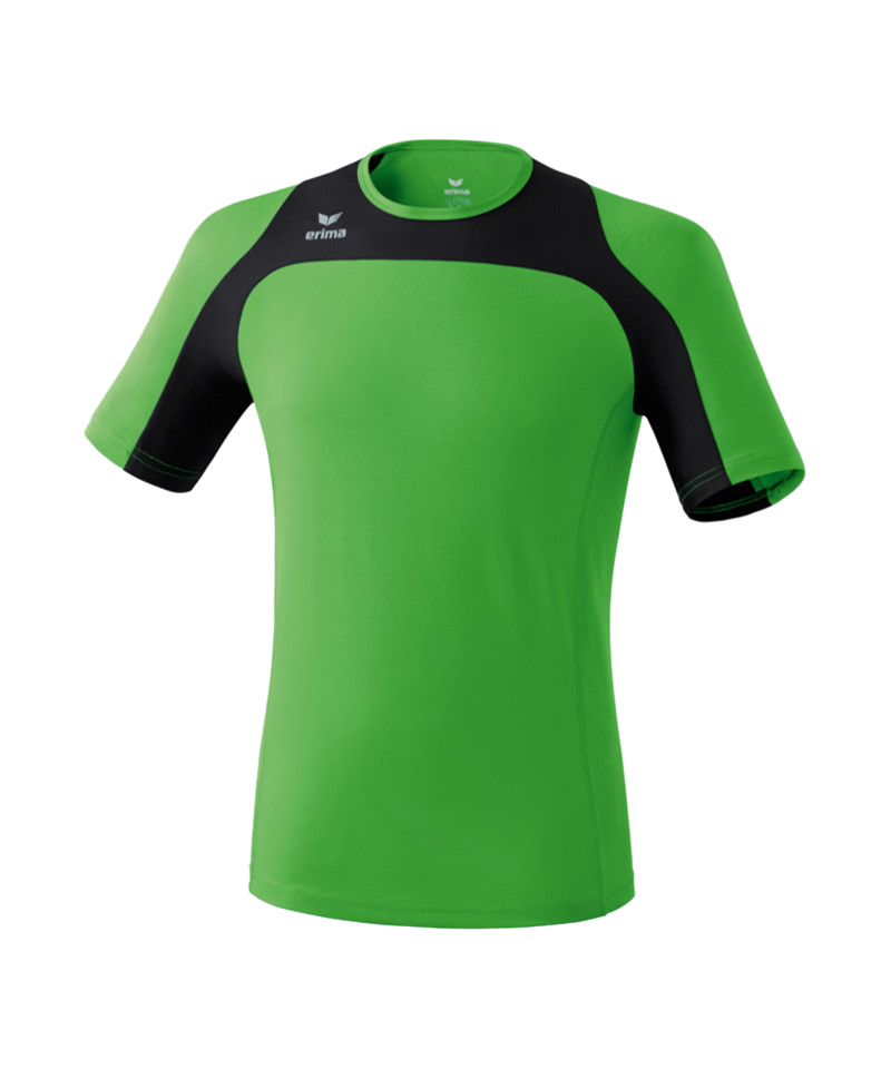 Erima Race Line Running T-Shirt Kids Hellgrün