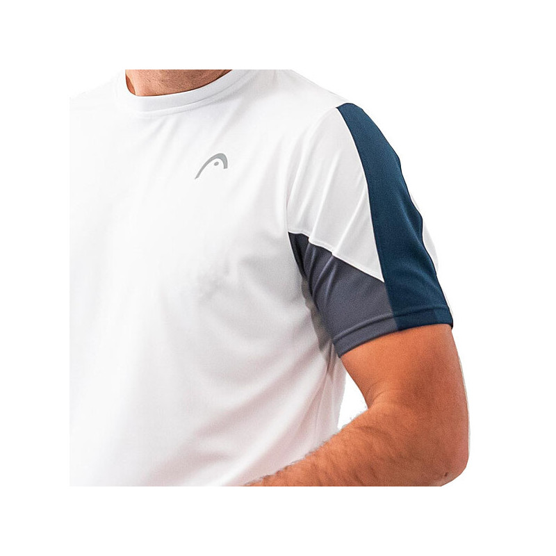 Tee-shirt de tennis Head club 22 blanc