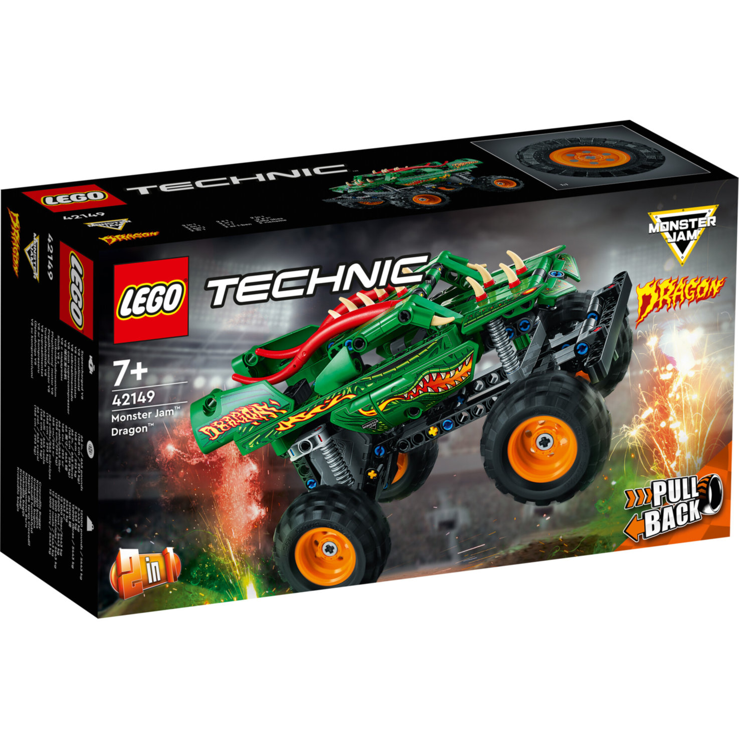 LEGO® Technic 42149 Monster Jam™ Dragon™