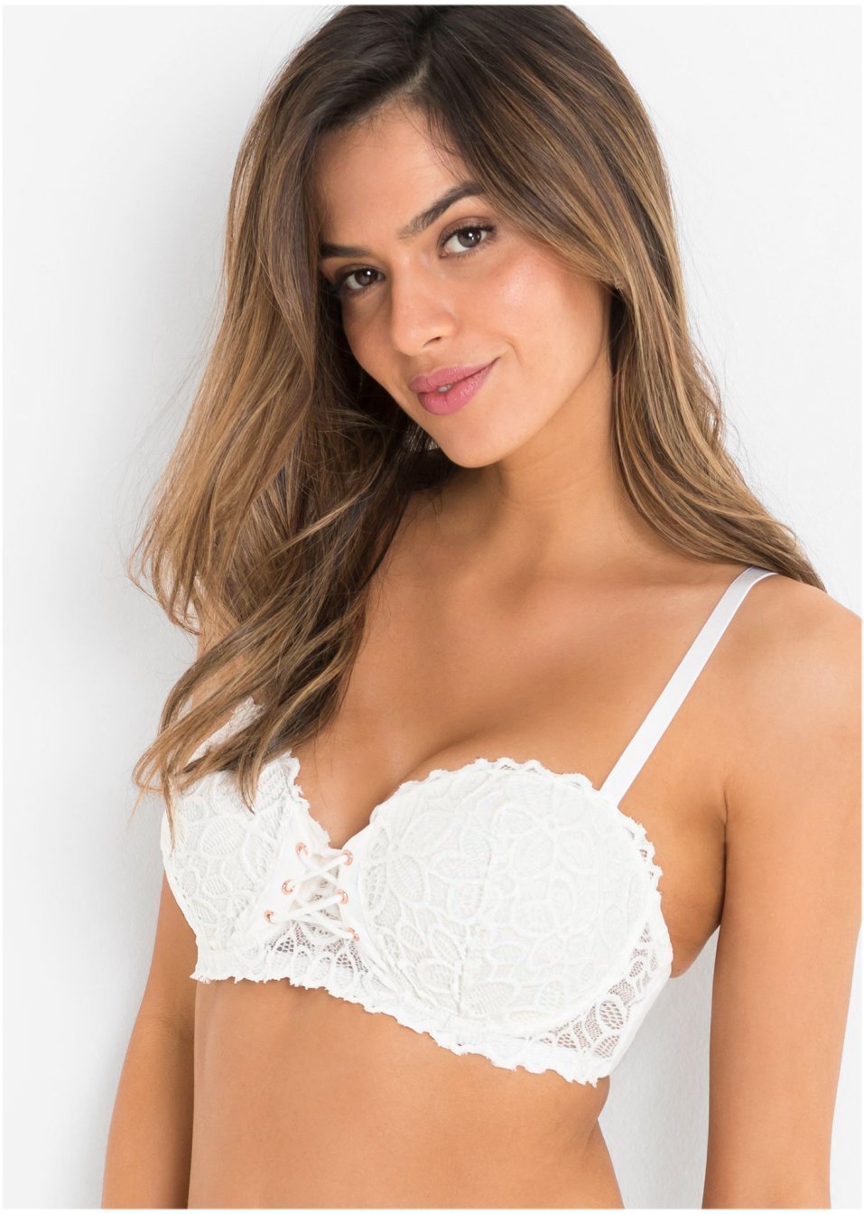 Soutien-gorge balconnet à armatures