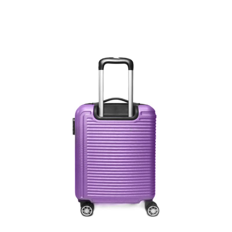 Lot de 3 valises rigides Summer Extensibles 77, 67 et 55 cm Violet