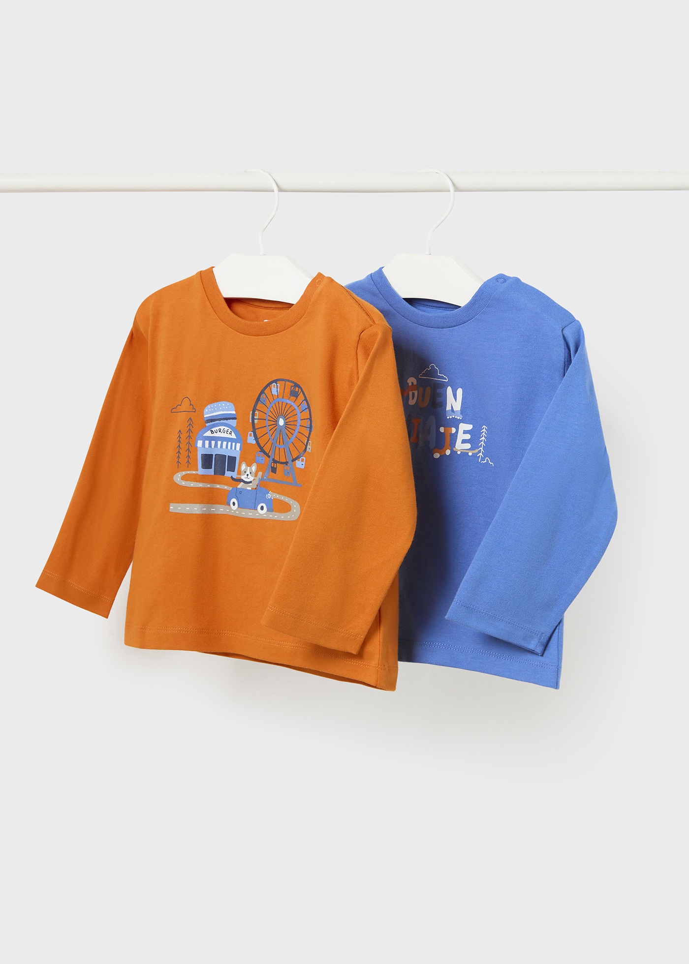 Conjunto de 2 camisetas infantis Better Cotton