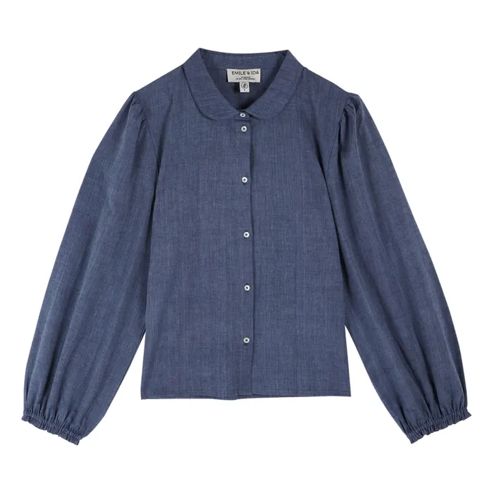 Emile et Ida Blouse Zen - Collection Femme | Bleu