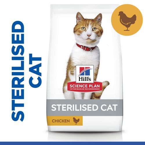Hill's Science Plan Adult Sterilised Cat - Kattenvoer - 0.3 Kilogram - kip