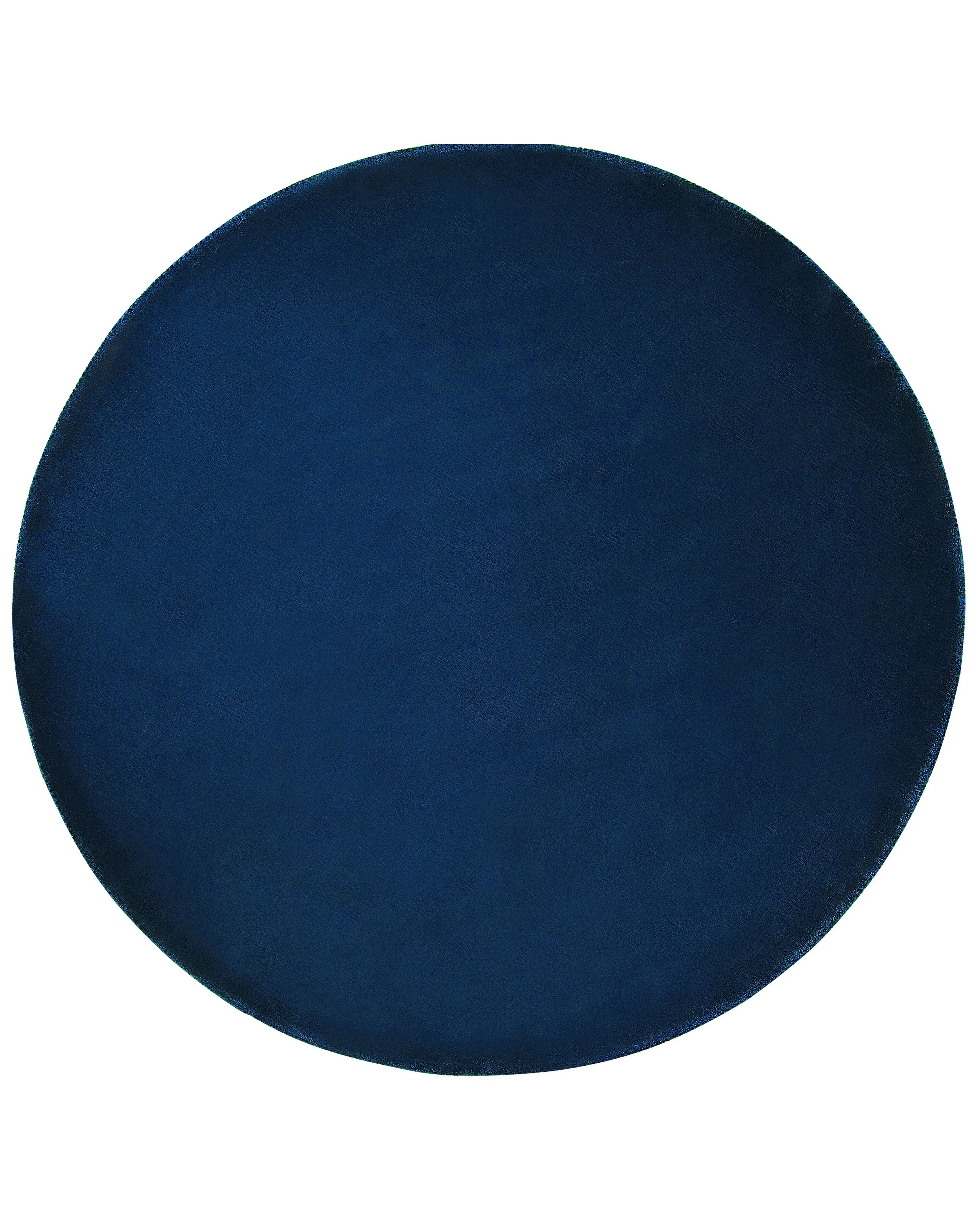 Vloerkleed GESI II Marineblauw ø 140 cm Viscose