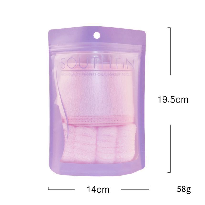 Gizmi - Set van 3: Gezichtsreiniger Zelfklevende Hoofdband + Polsband
