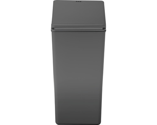 EKO Morandi Touch Bin met scharnierend deksel, 20 l, grijs