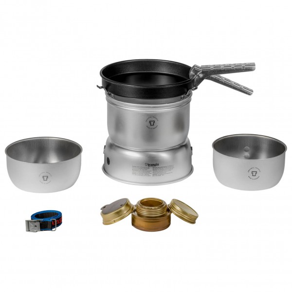 Trangia - 27-3 Sturmkocher Duossal w. Non Stick Pfanne - Réchaud à alcool