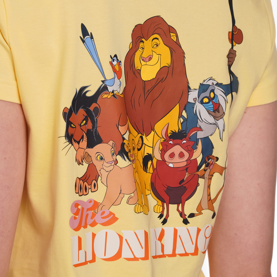 Gina Benotti Disney Classics T-Shirt mit großem Motiv hellgelb