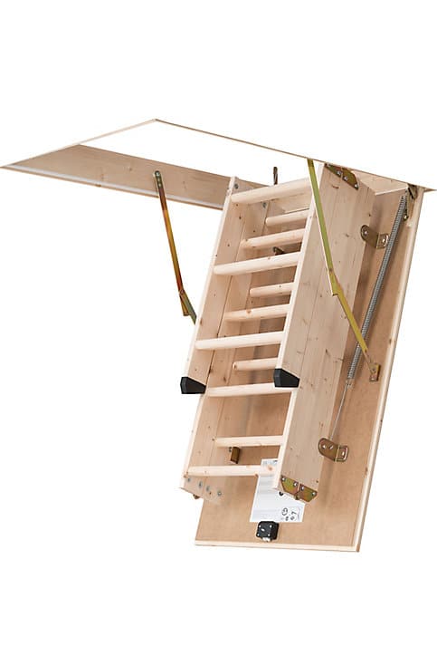 Escalier escamotable (échelle 3 plans 12 marches 120x60)