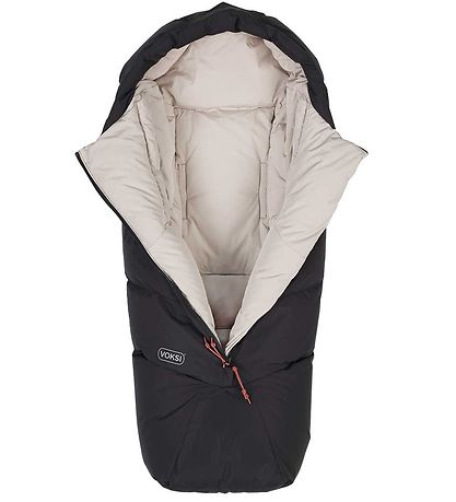 Voksi Fußsack - Adventure - Black/Muschel Sand