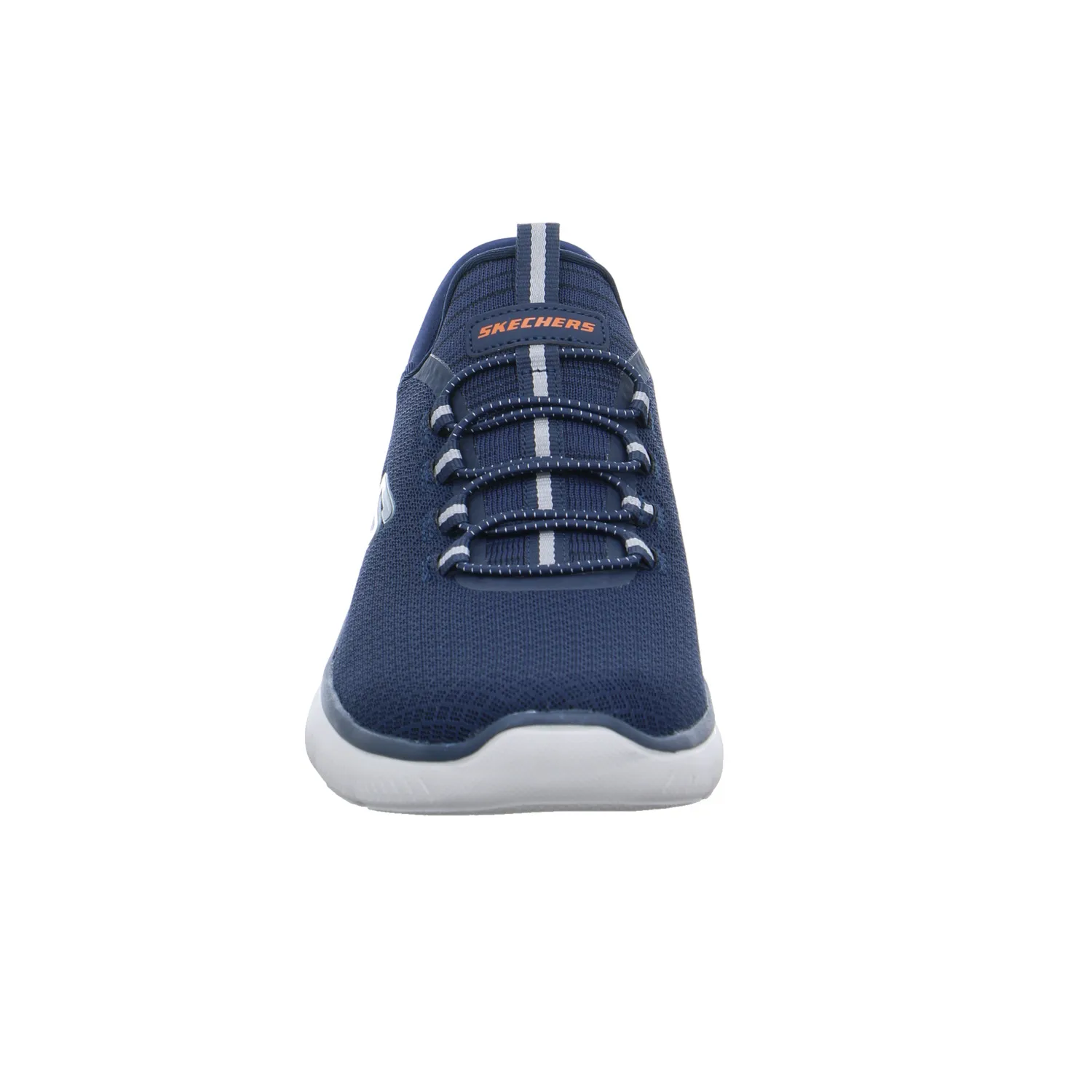 SKECHERS Halbschuhe Sneaker Stoff Blau Synthetik