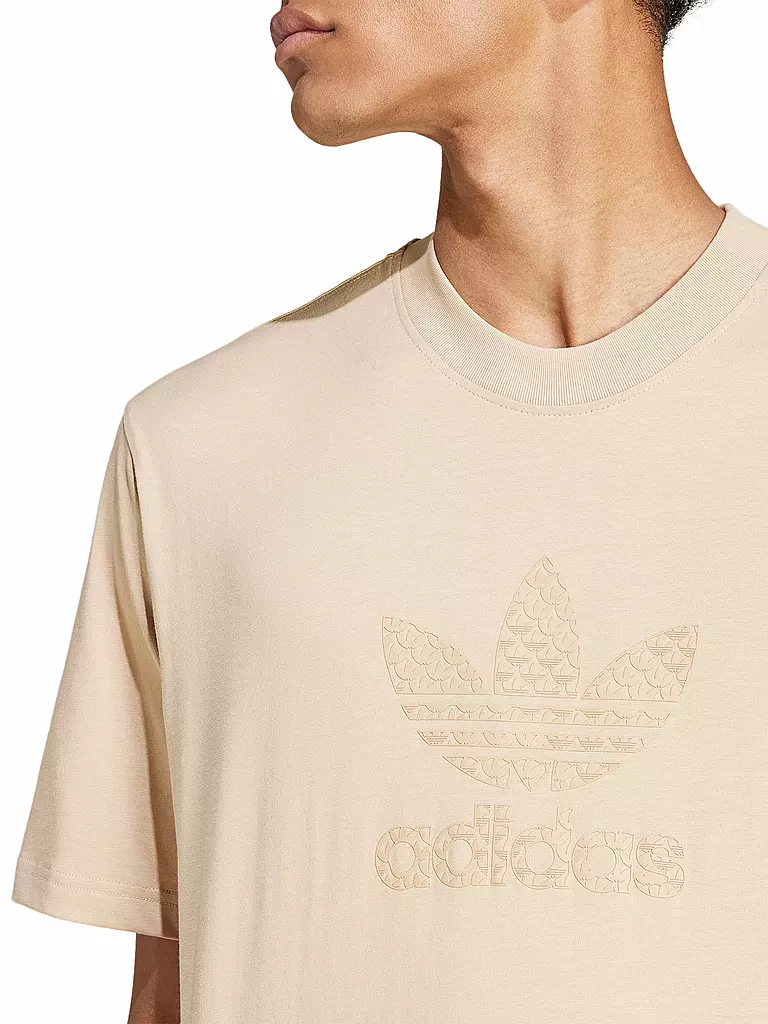 ADIDAS ORIGINALS T-Shirt hellbraun