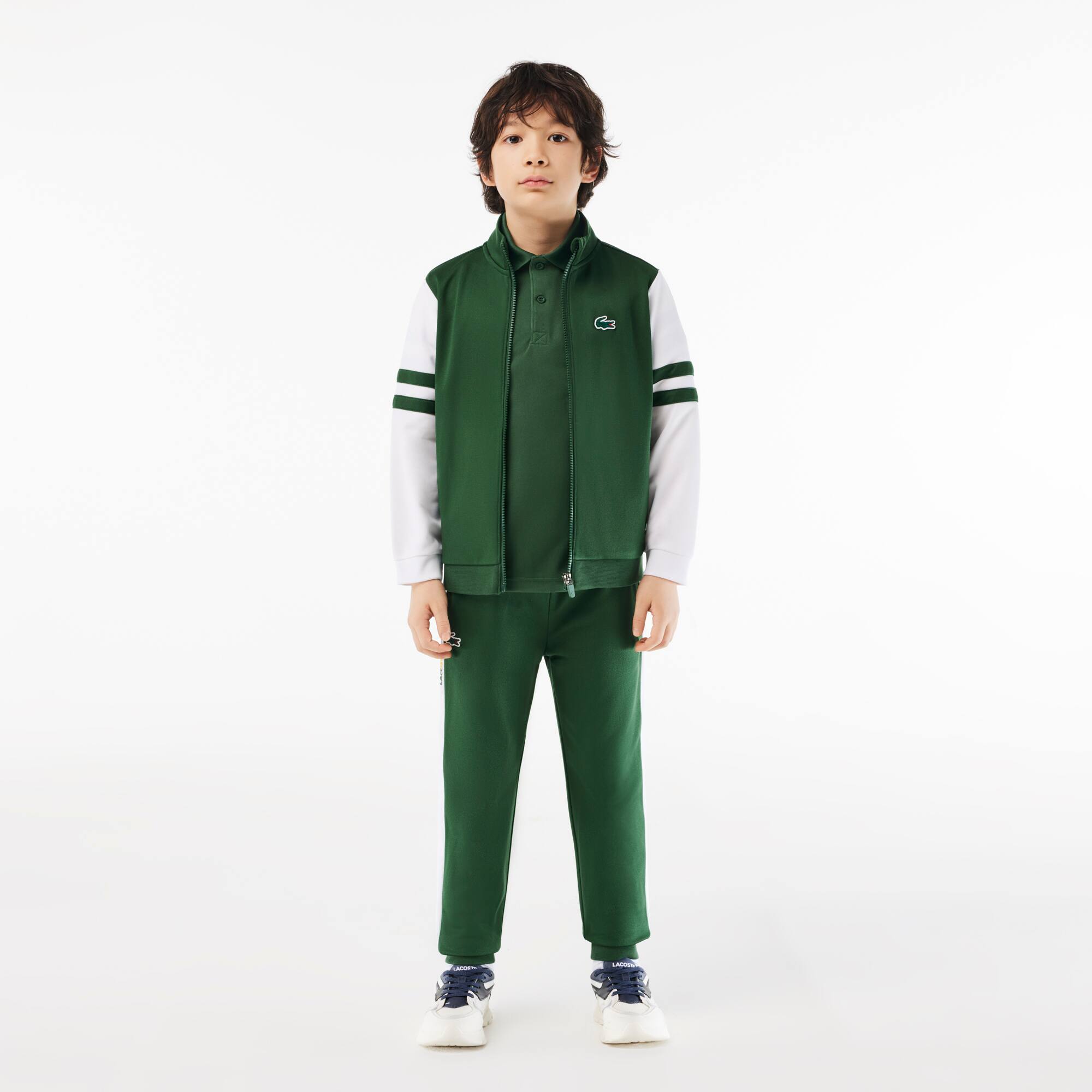 Polo Tennis en piqué Ultra-Dry Polos - Vert - Lacoste - Garçon