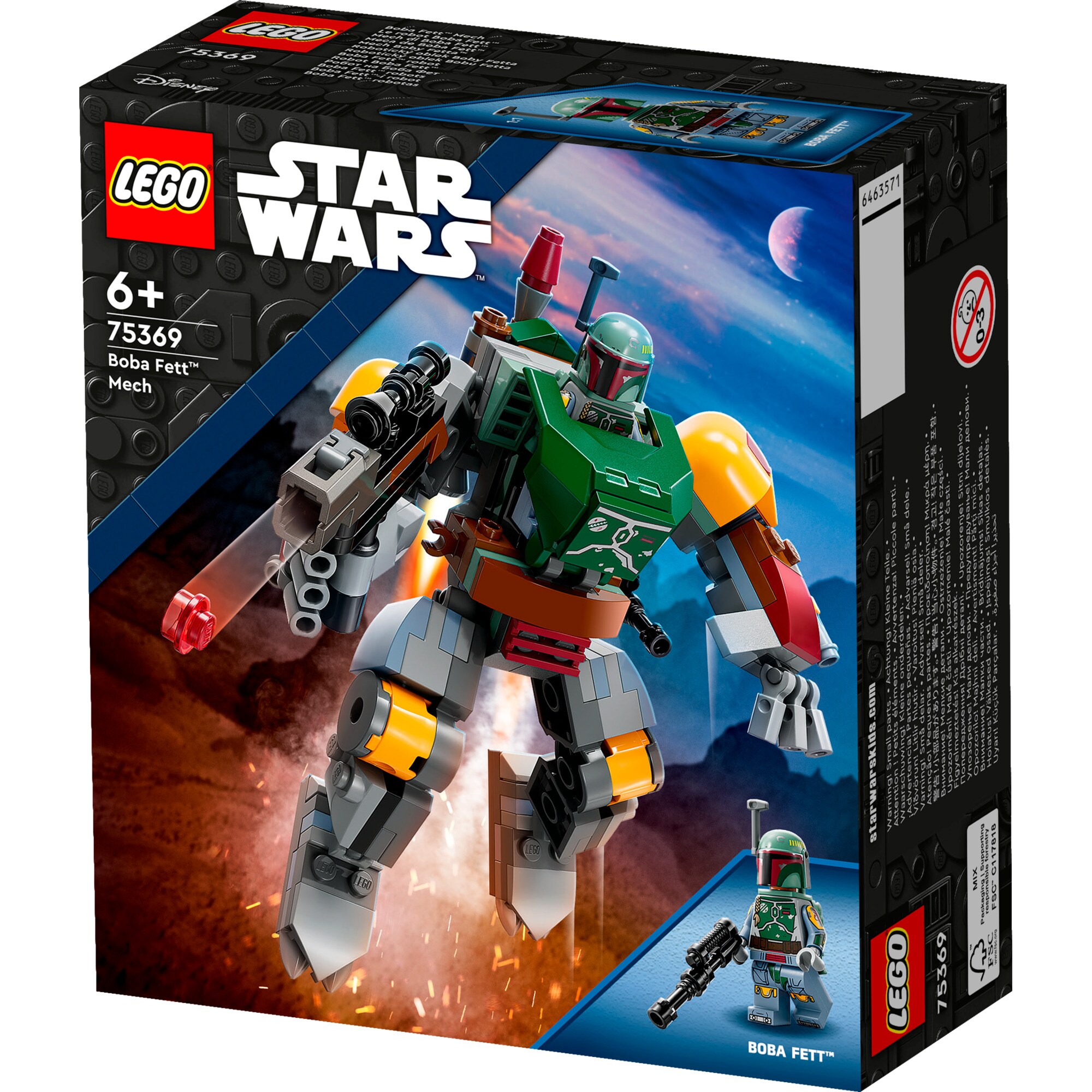 LEGO Konstruktionsspielzeug Star Wars Boba Fett Mech
