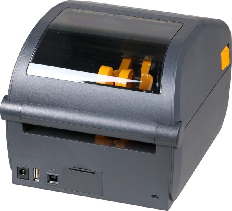 Zebra Labelprinter ZD421D - Direct Thermisch - USB - BT - 203DPI - Zwart