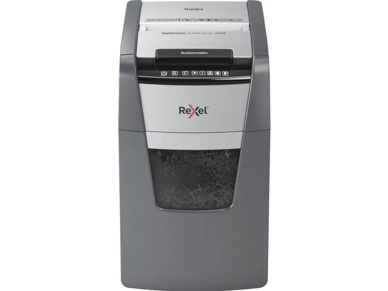 Makulator Rexel Optimum AutoFeed  130X krydsmakulering 4x28 mm (P-4)