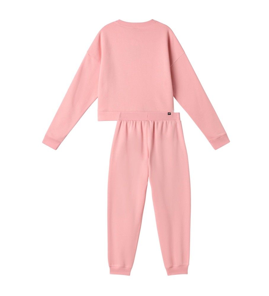 Conjunto de treino Puma Complete Loungewear preto
