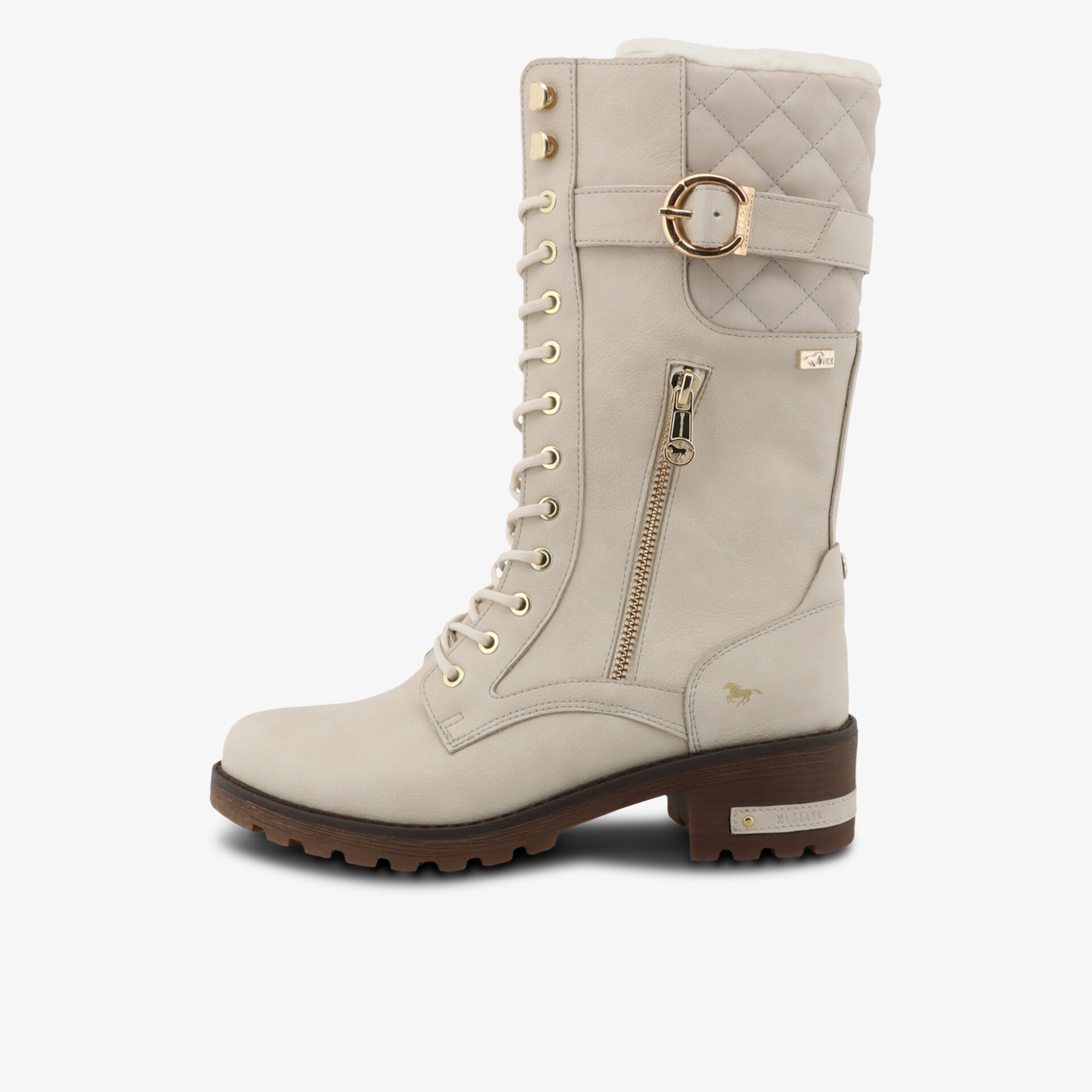 MUSTANG Damen Winterstiefel beige