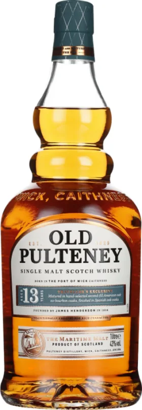 OLD PULTENEY 13 YEARS SINGLE MALT 1LTR
