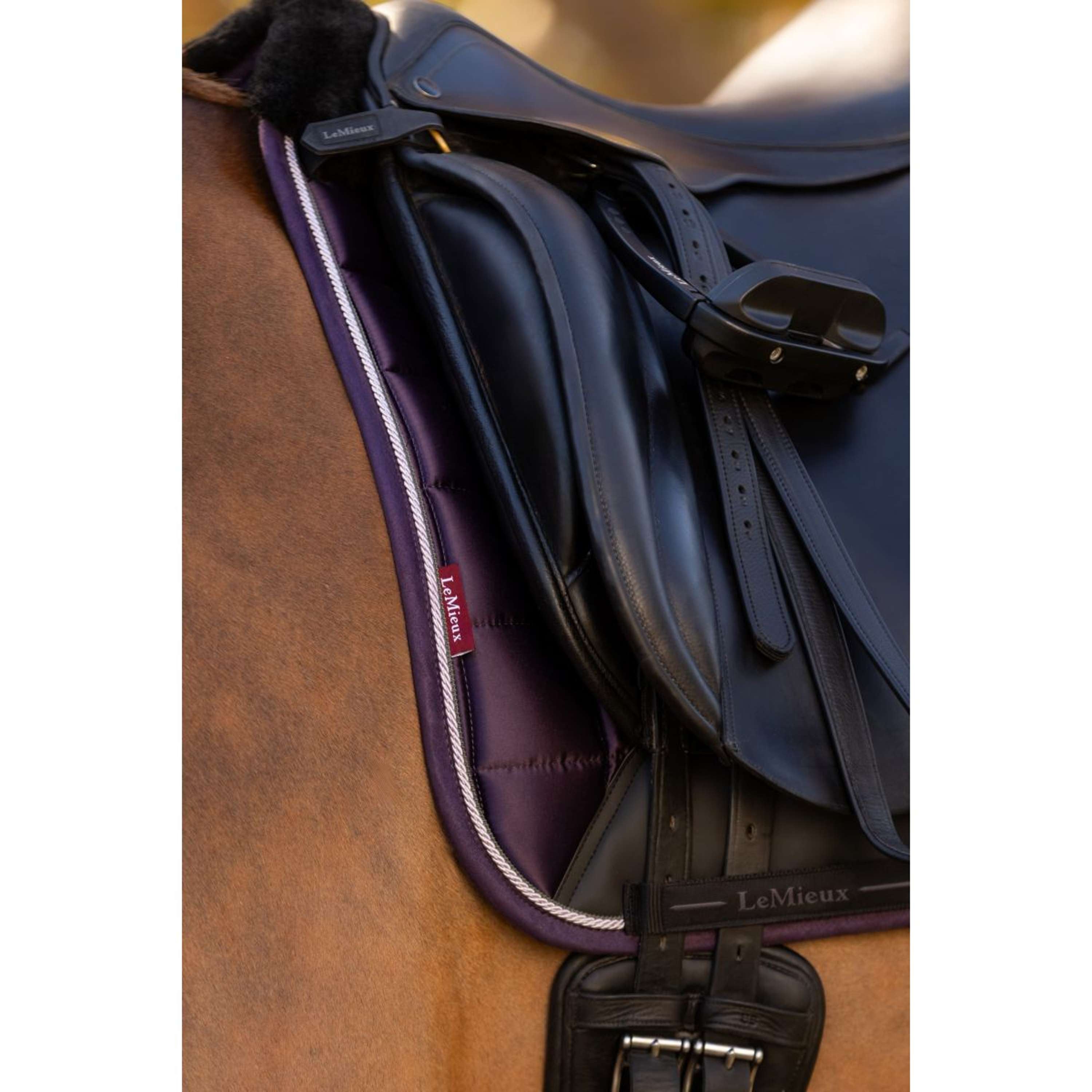 LeMieux Zadeldekje Merino Loire Classic Dressuur Juniper