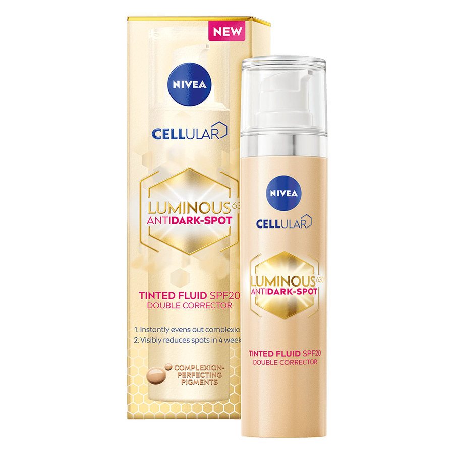 NIVEA Luminous Anti Dark-Spot Tinted Fluid SPF20 40ml
