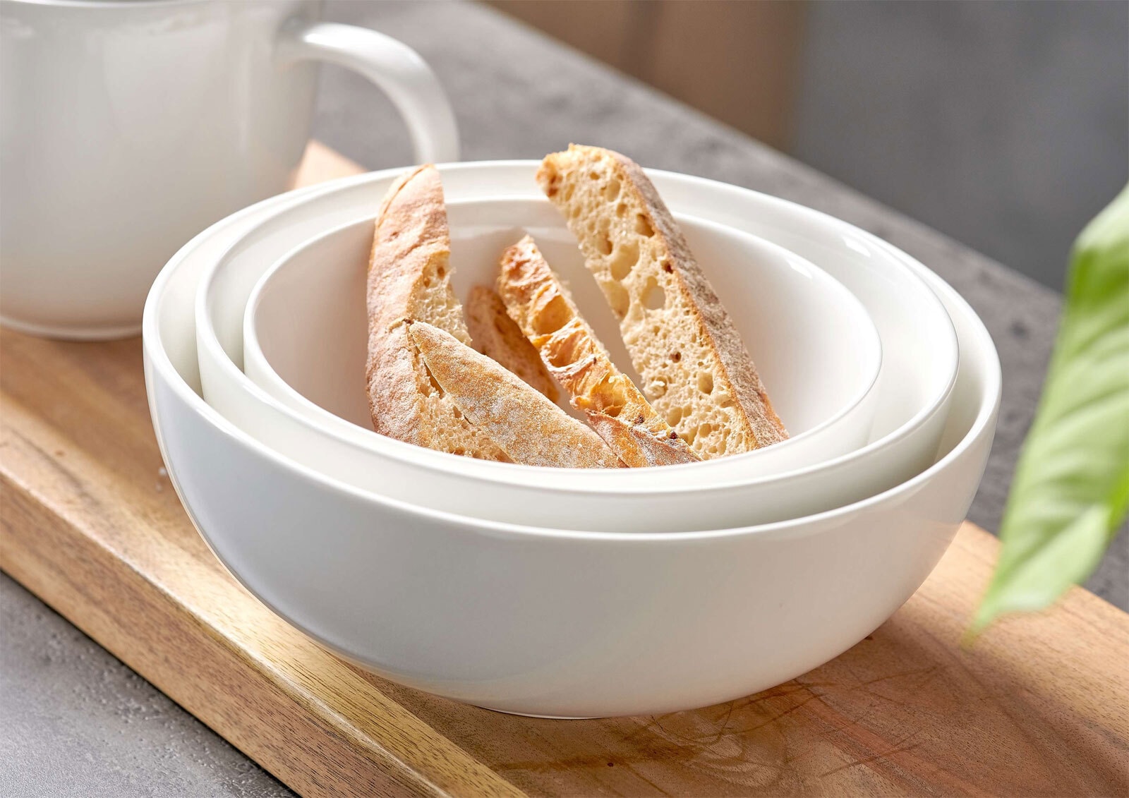Ritzenhoff & Breker Müslischale SKAGEN 6er Set 15 cm weiß