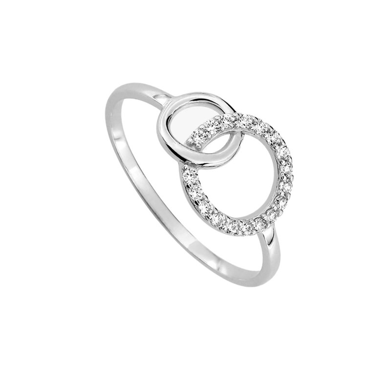 Bague Femme - Oxyde de zirconium - Or 9 Carats
