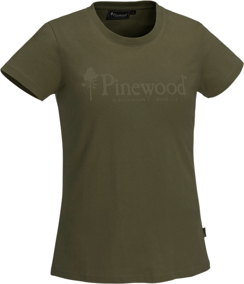Pinewood Outdoor Life Damen T-shirt olive