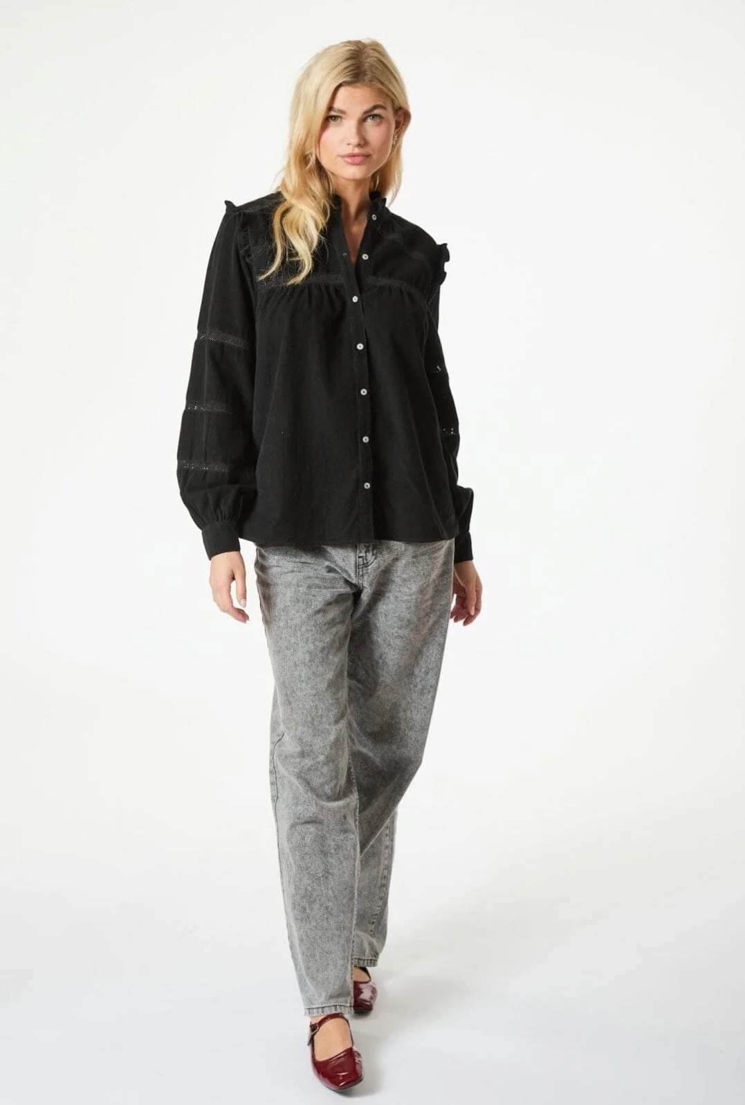 Neo Noir Isala Corduroy Shirt