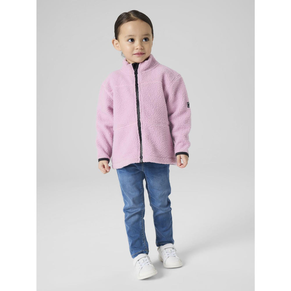 Køb Name It Mauve Mist Nmfbulina Ls Nreg Bamse Card