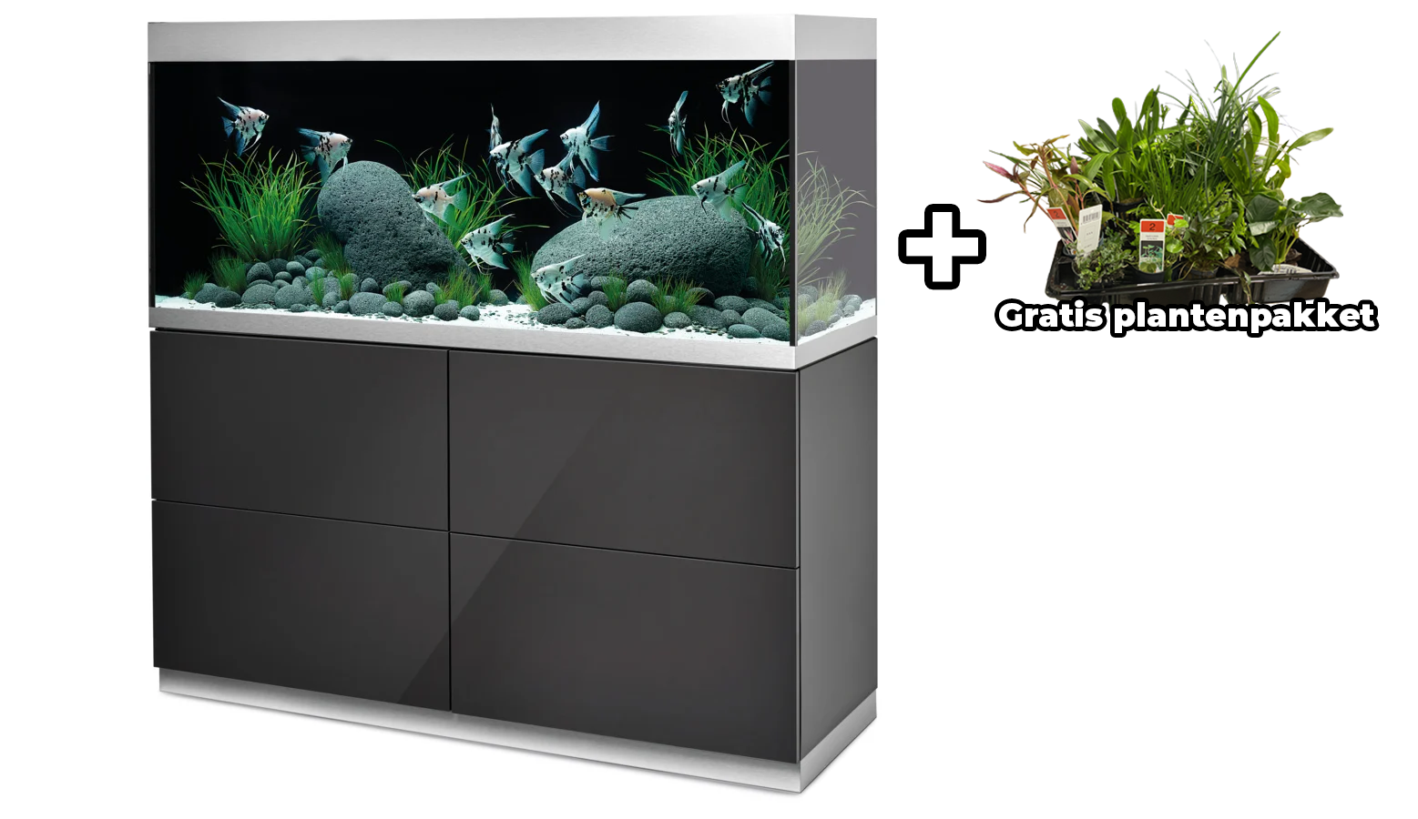 Oase HighLine Optiwhite 400 Set Antraciet | Aquaria