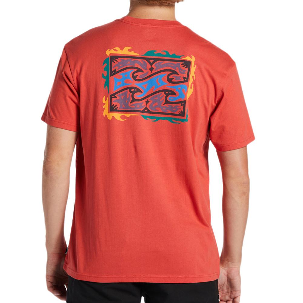 Billabong Lycra Rouge Homme Billabong Crayon Wave
