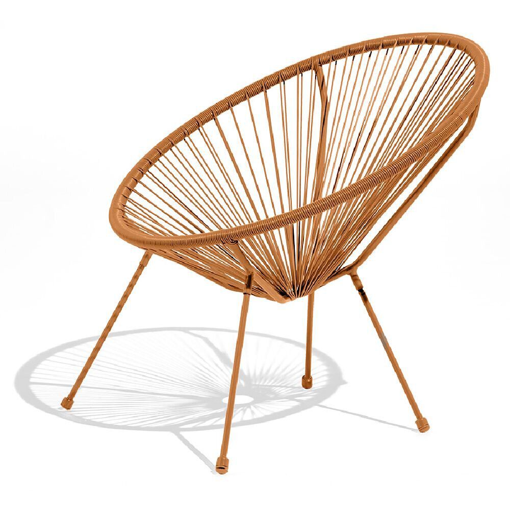 Fauteuil de jardin Urban filaire bleu 85x72xH83cm