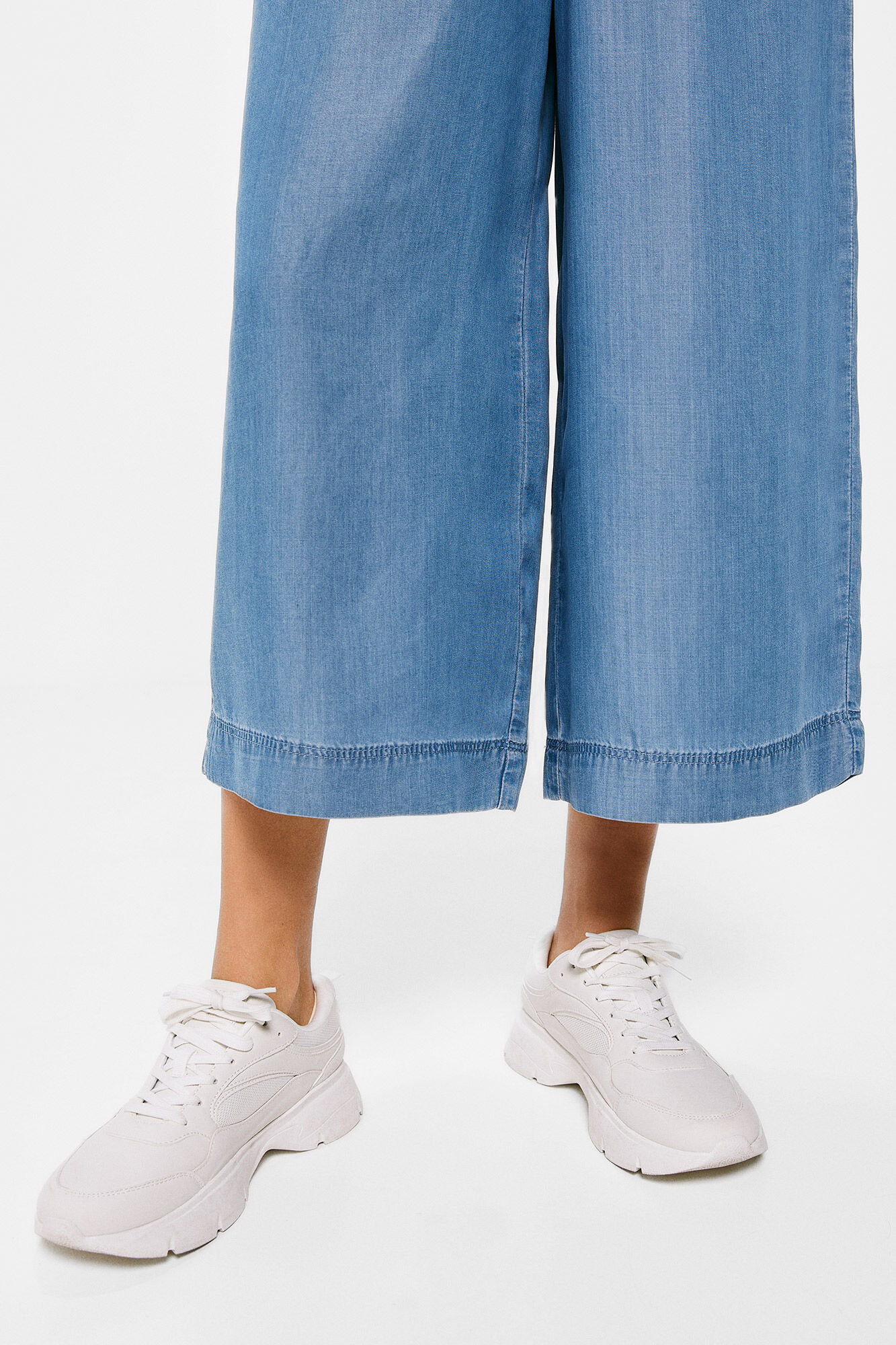 Calça jeans Tencel Panty - azul médio