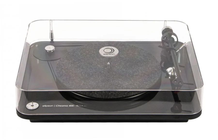 Elipson Chroma 400 RIAA BT Carbone Platines vinyle hi-fi