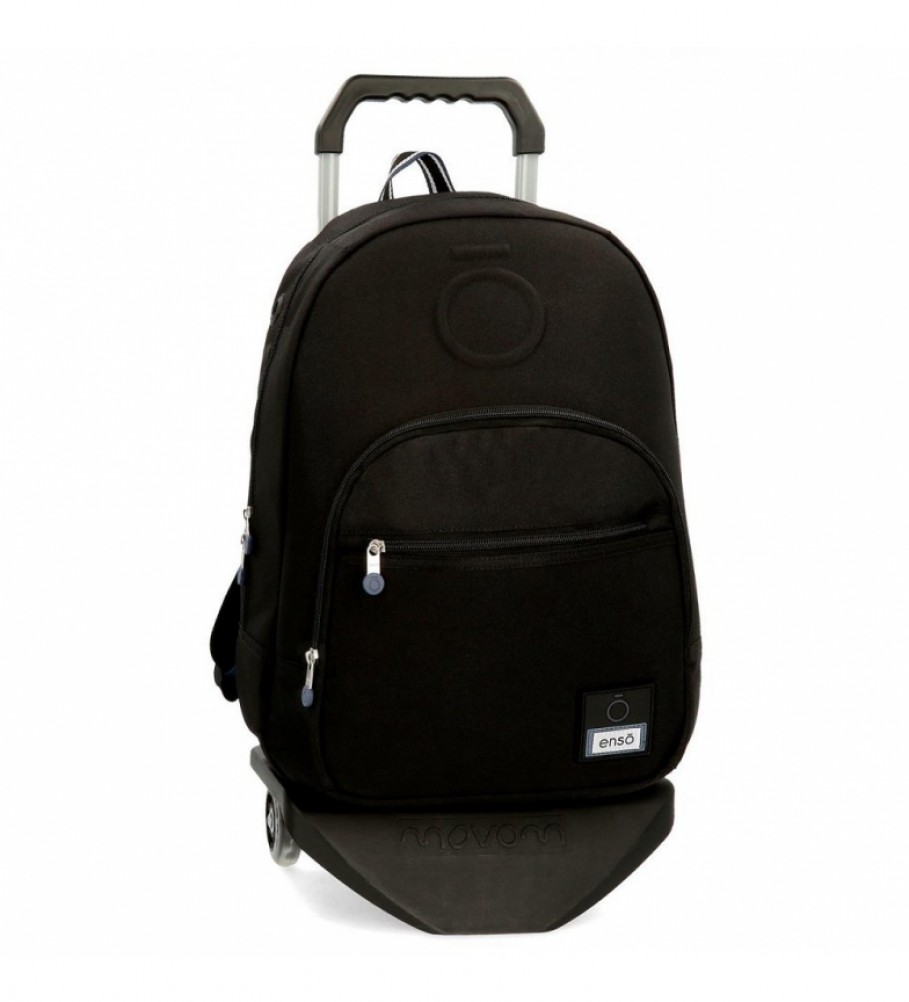 Enso Mochila con carro Basic -32x46x15cm- Negro