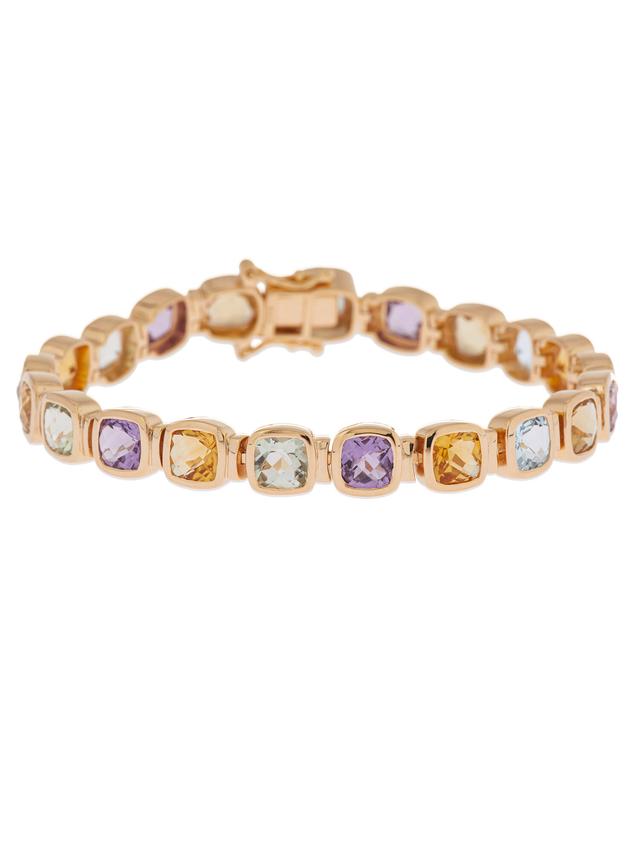 Armband, multicolor, ca. 16 ct.