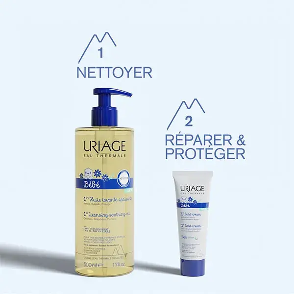 Uriage Baby 1st Creme Hidratante e Suavizante para Rosto e Corpo 75ml