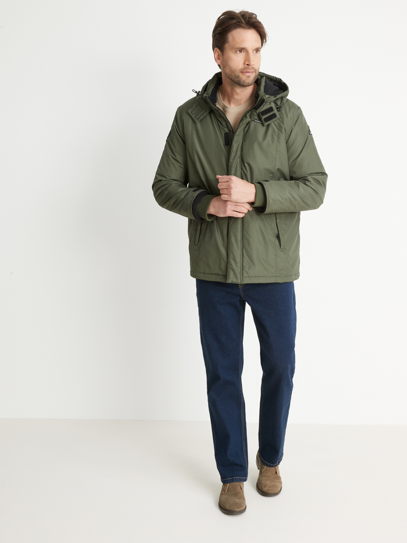 Parka imperméable doublée polaire