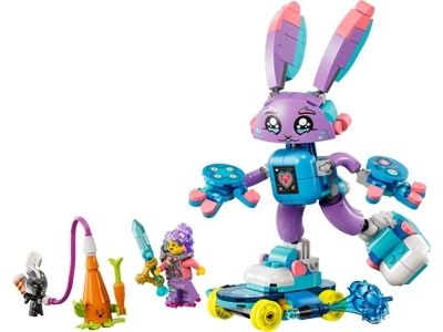 LEGO Izzie en Bunchurro het gamende konijn (71490)