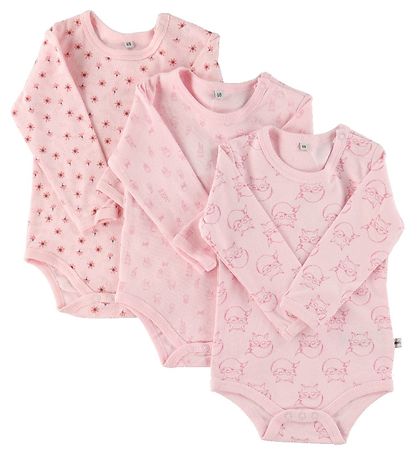 Pippi Body - 1 st. - Gemischt - L/Æ - Minz Gemustert