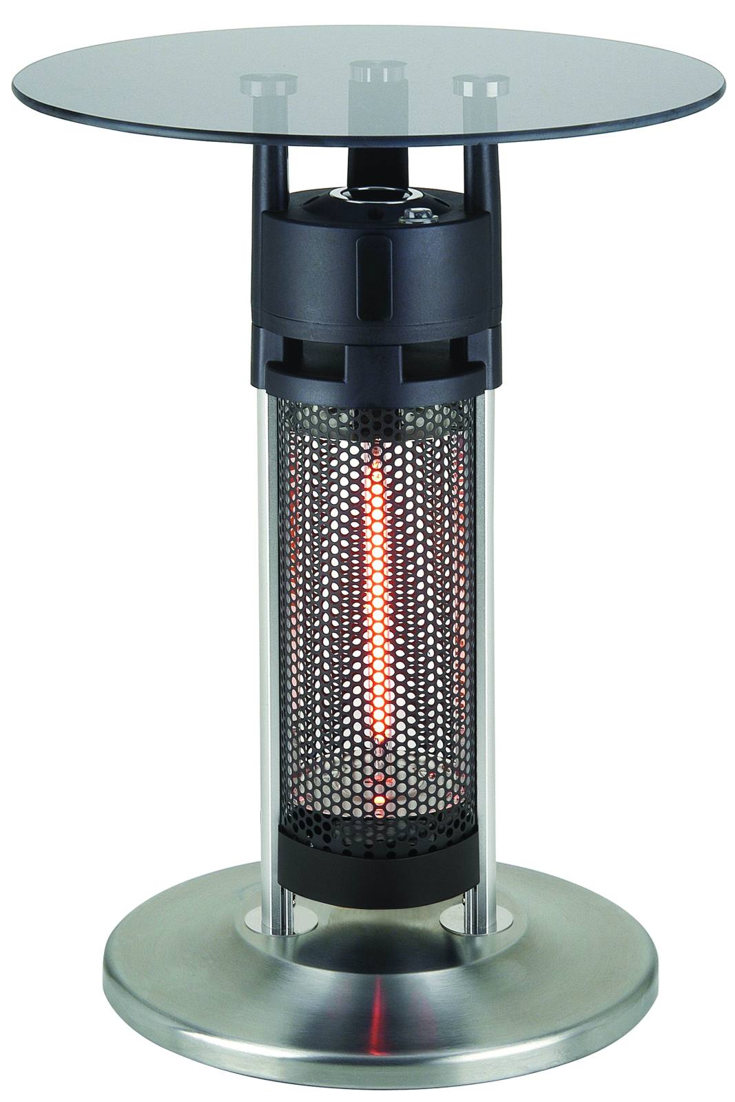 tepro Terassen-Heizstrahler MONTEREY - schwarz - 65 cm hoch