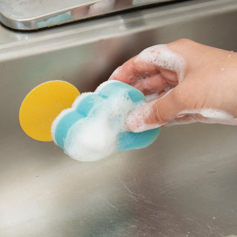 Sink Sponge And Holder Cloud