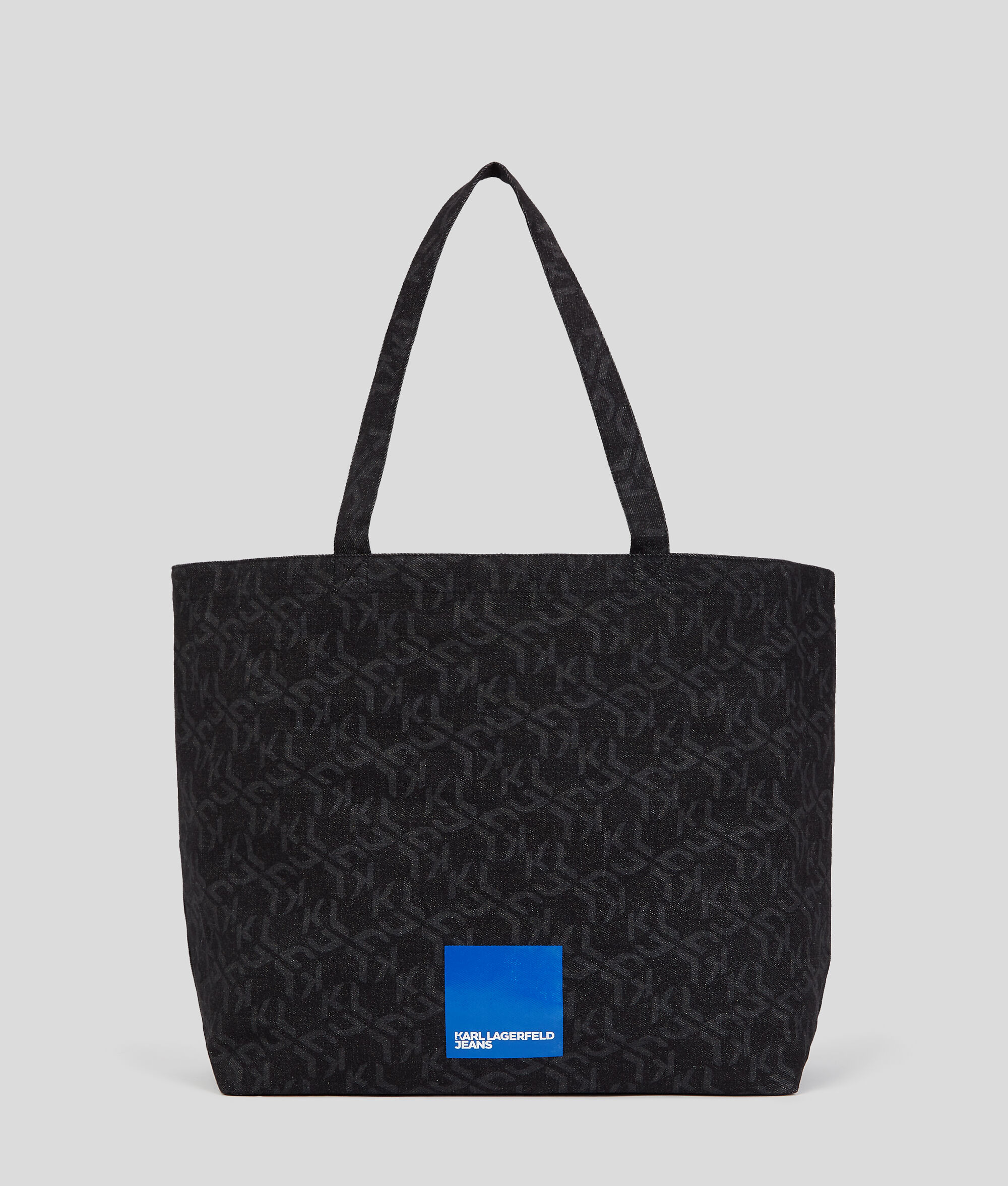 CABAS EN DENIM KLJ MONOGRAM
