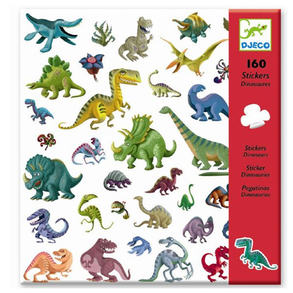 Klistermærker Dinosaurer - Djeco → Luksusbaby.dk