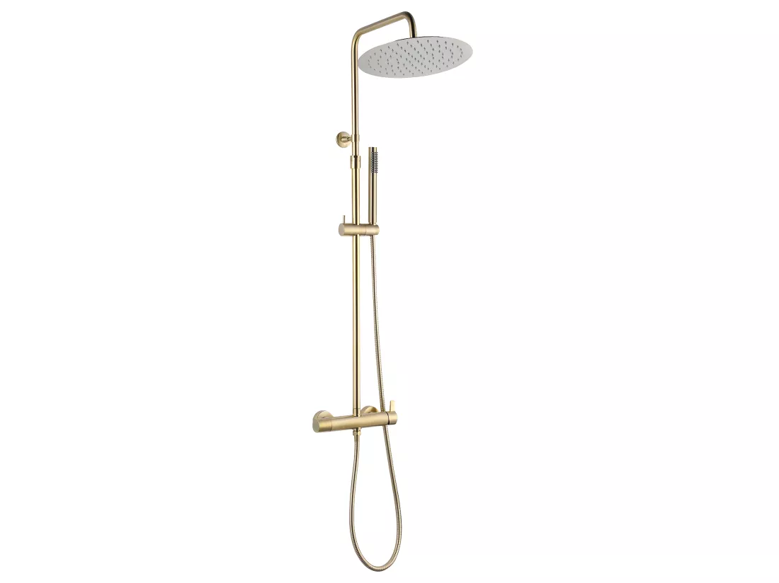 Delice II colonne de douche mécanique or brossé 300 - Essebagno