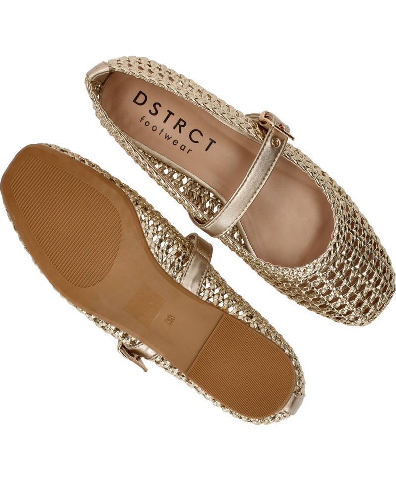 DSTRCT Ballerina's Goud Dames