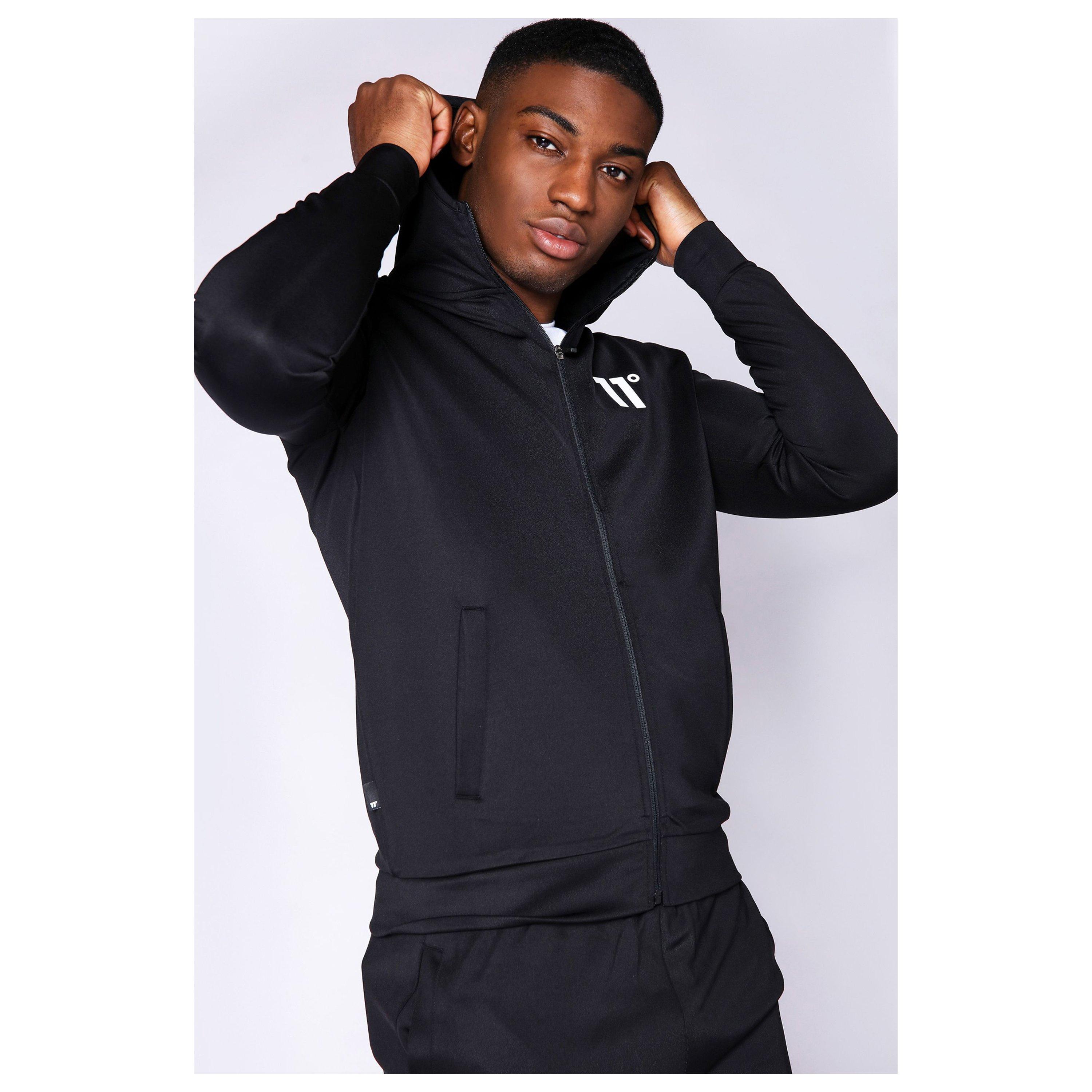 11 Degrees 11 Core Poly Full Zip Hoodie